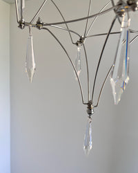 WOMO Large Sculptural Crystal Chandelier-WM2201