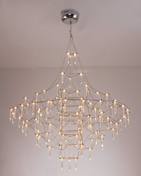 WOMO Large Sculptural Crystal Chandelier-WM2201