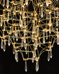 WOMO Large Sculptural Crystal Chandelier-WM2201