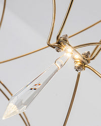 WOMO Large Sculptural Crystal Chandelier-WM2201