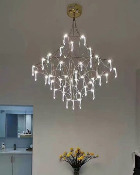 WOMO Large Sculptural Crystal Chandelier-WM2201