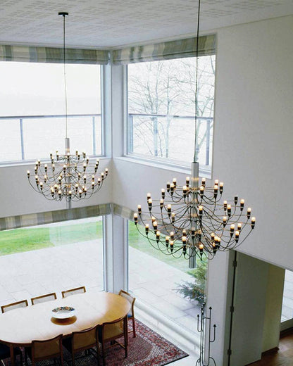 WOMO Tiered Modern Candle Chandelier-WM2203