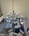 WOMO Tiered Modern Candle Chandelier-WM2203 thumbnail