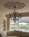 WOMO Tiered Modern Candle Chandelier-WM2203 thumbnail