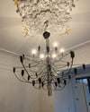 WOMO Tiered Modern Candle Chandelier-WM2203 thumbnail