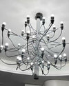 WOMO Tiered Modern Candle Chandelier-WM2203 thumbnail