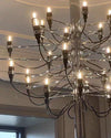 WOMO Tiered Modern Candle Chandelier-WM2203 thumbnail