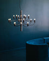 WOMO Tiered Modern Candle Chandelier-WM2203 thumbnail
