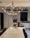 WOMO Tiered Modern Candle Chandelier-WM2203 thumbnail