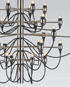 WOMO Tiered Modern Candle Chandelier-WM2203 thumbnail