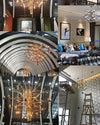 WOMO Tiered Modern Candle Chandelier-WM2203 thumbnail