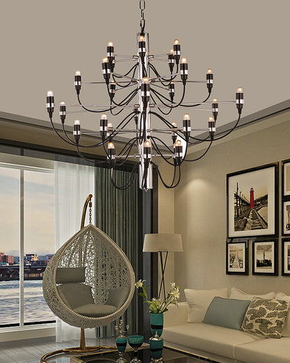 WOMO Tiered Modern Candle Chandelier-WM2203