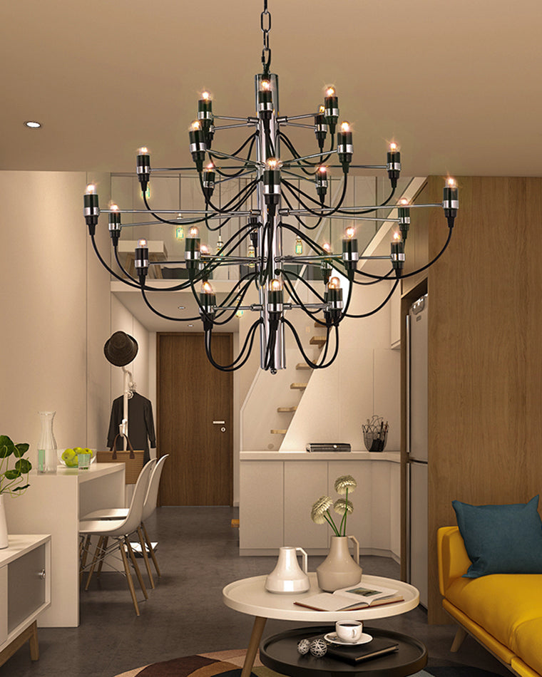 WOMO Tiered Modern Candle Chandelier-WM2203