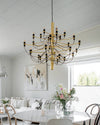 WOMO Tiered Modern Candle Chandelier-WM2203 thumbnail