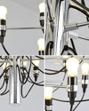 WOMO Tiered Modern Candle Chandelier-WM2203 thumbnail