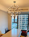 WOMO Tiered Modern Candle Chandelier-WM2203 thumbnail