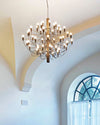 WOMO Tiered Modern Candle Chandelier-WM2203 thumbnail