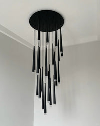 WOMO Cone Spiral Cascading Chandelier-WM2204