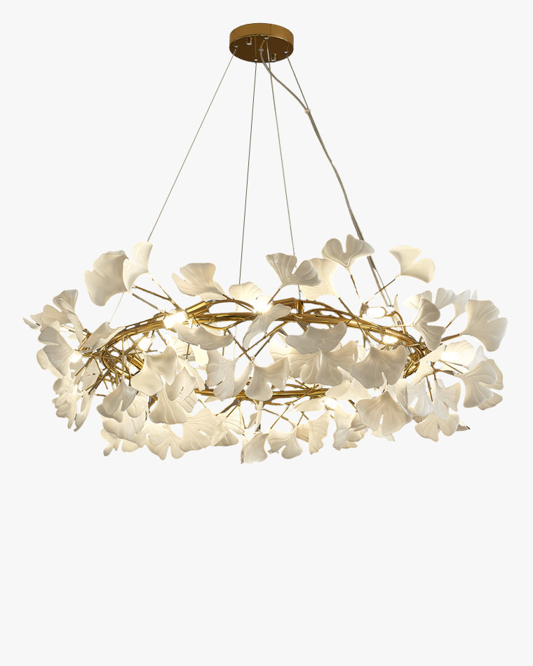 WOMO Ginkgo Round Chandelier-WM2205a