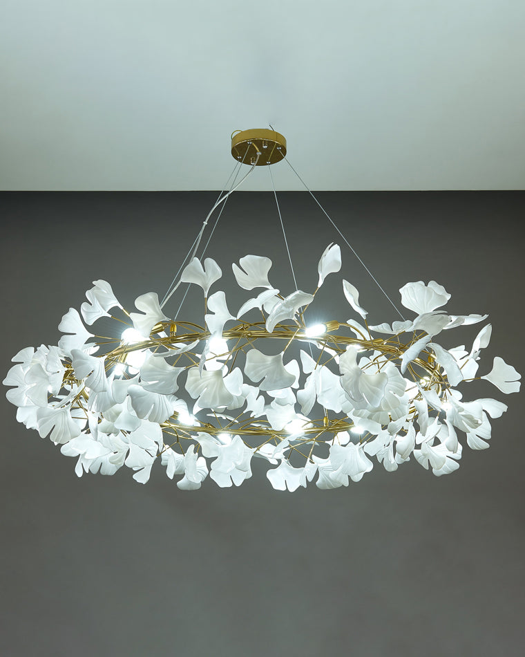 WOMO Ginkgo Round Chandelier-WM2205a