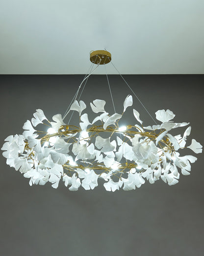 WOMO Ginkgo Round Chandelier-WM2205a