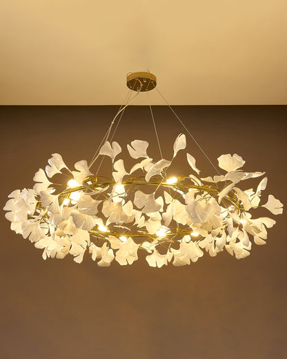 WOMO Ginkgo Round Chandelier-WM2205a