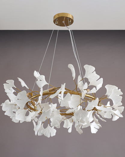 WOMO Ginkgo Round Chandelier-WM2205a