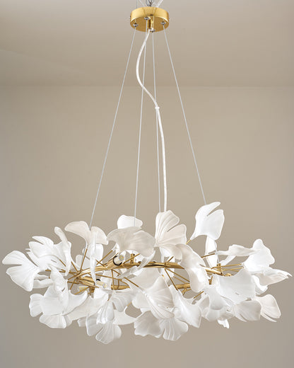 WOMO Ginkgo Round Chandelier-WM2205a