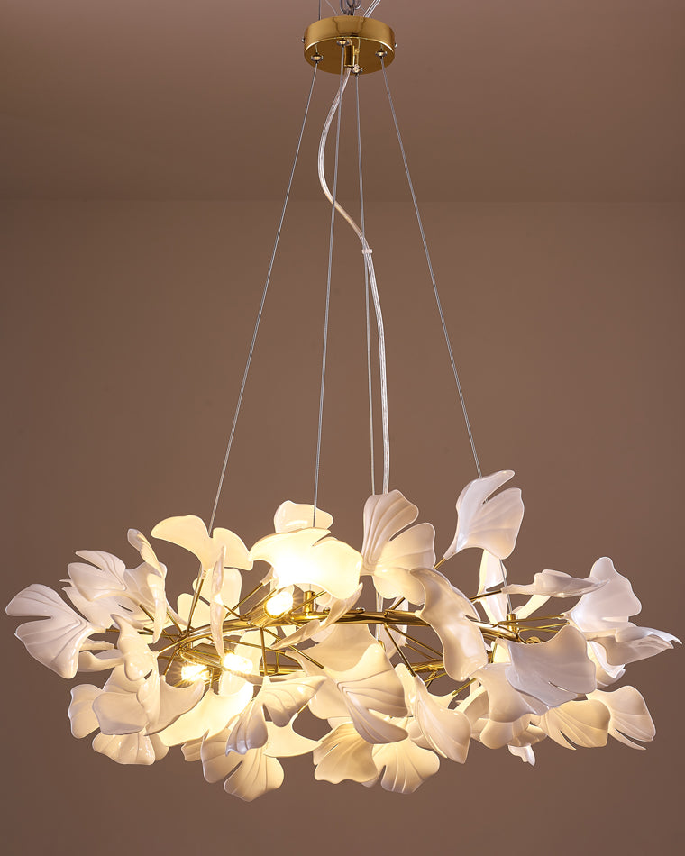 WOMO Ginkgo Round Chandelier-WM2205a