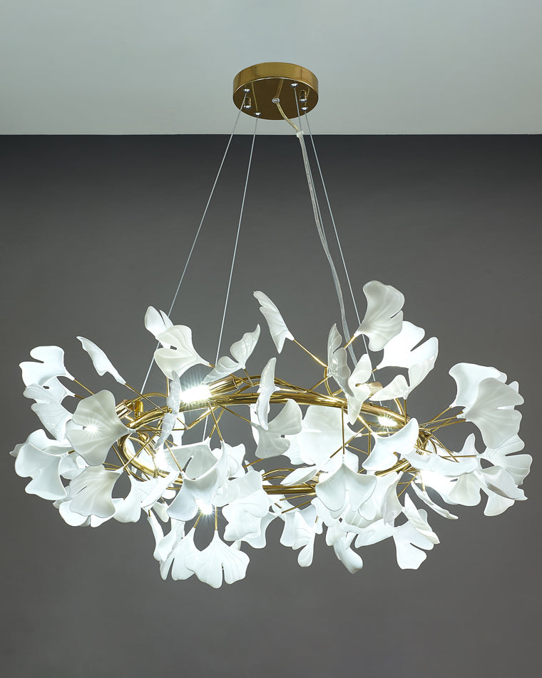 WOMO Ginkgo Round Chandelier-WM2205a