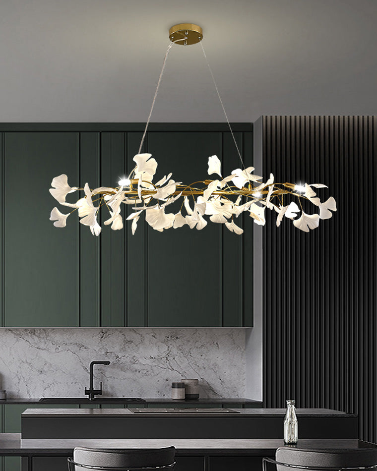 WOMO Ginkgo Linear Chandelier-WM2205c