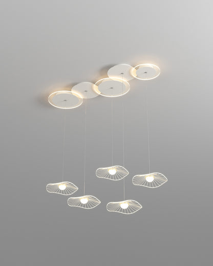 WOMO Lotus Linear Pendant Light-WM2212