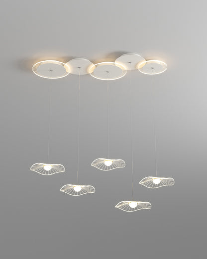 WOMO Lotus Linear Pendant Light-WM2212