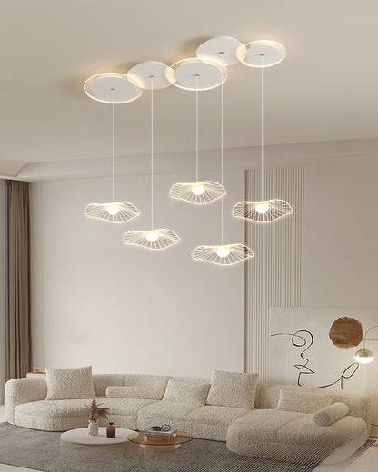 WOMO Lotus Linear Pendant Light-WM2212