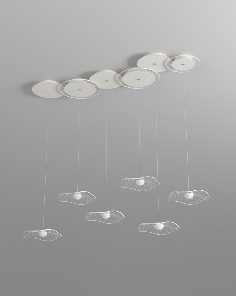 WOMO Lotus Linear Pendant Light-WM2212