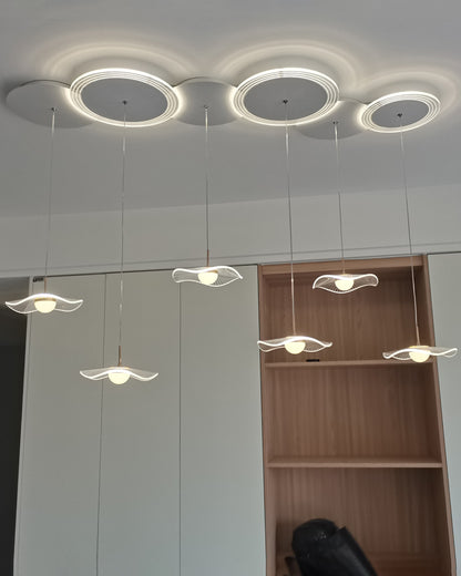 WOMO Lotus Linear Pendant Light-WM2212