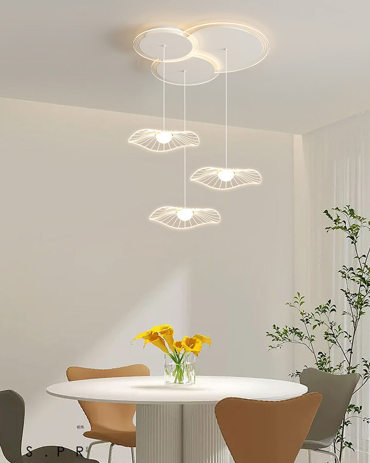 WOMO Lotus Linear Pendant Light-WM2212