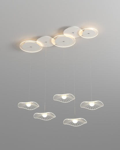 WOMO Lotus Linear Pendant Light-WM2212