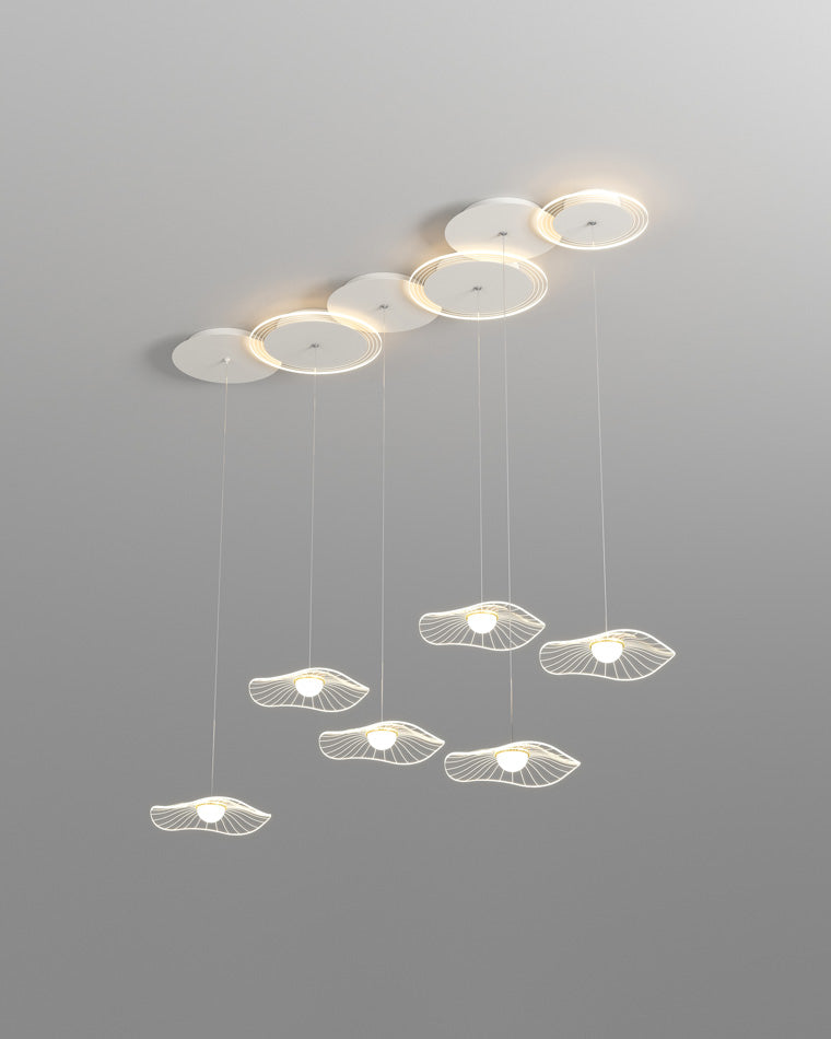 WOMO Lotus Linear Pendant Light-WM2212