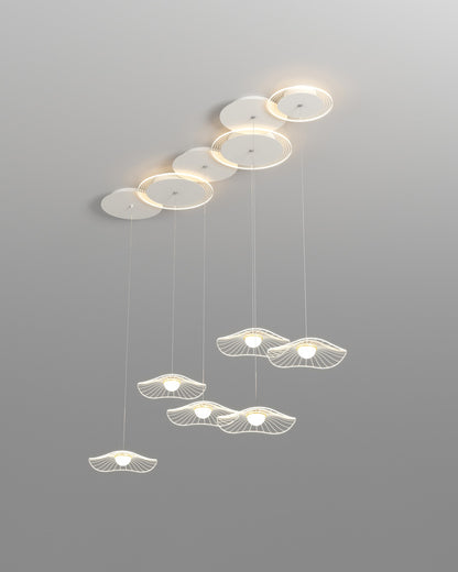 WOMO Lotus Linear Pendant Light-WM2212