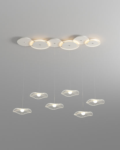 WOMO Lotus Linear Pendant Light-WM2212