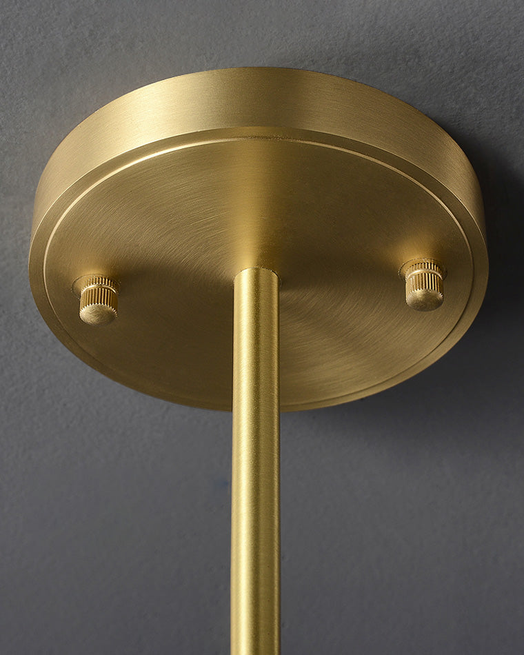 WOMO Peacock Blue Art Glass Chandelier-WM2213