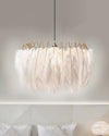 WOMO Feather Round Chandelier-WM2215 thumbnail