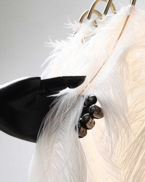 WOMO Feather Round Chandelier-WM2215