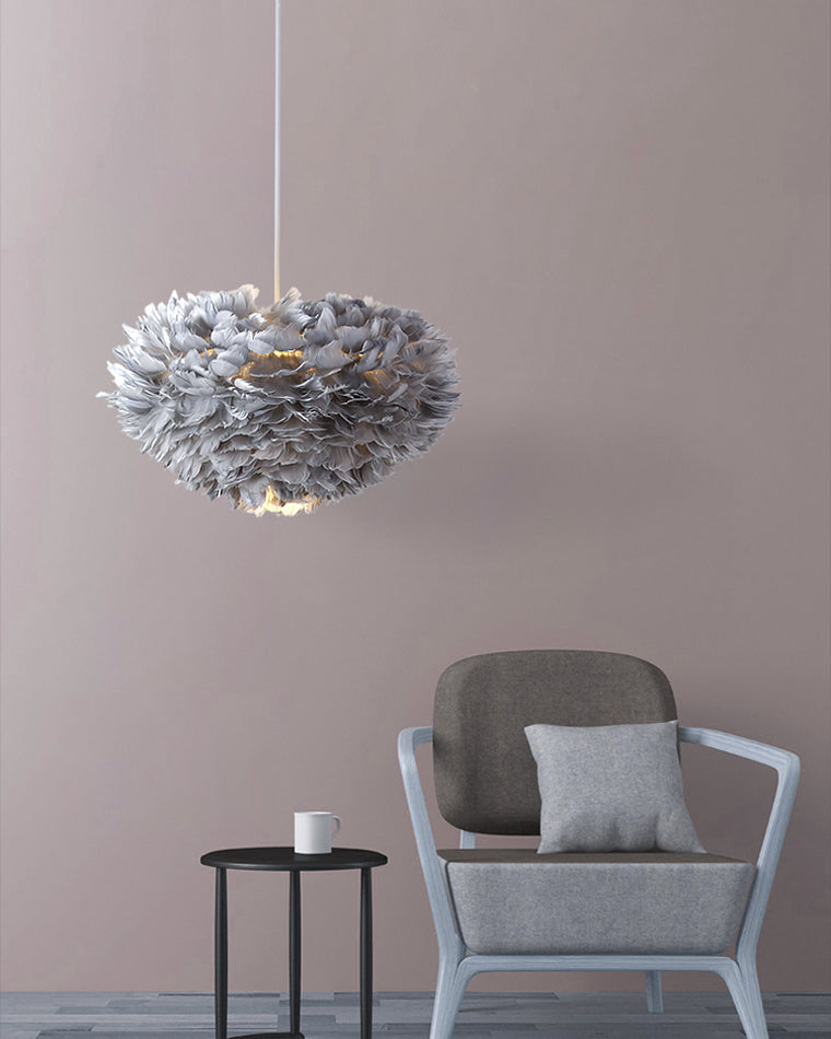 WOMO Feather Cloud Pendant Light-WM2217