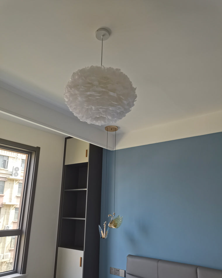 WOMO Feather Cloud Pendant Light-WM2217