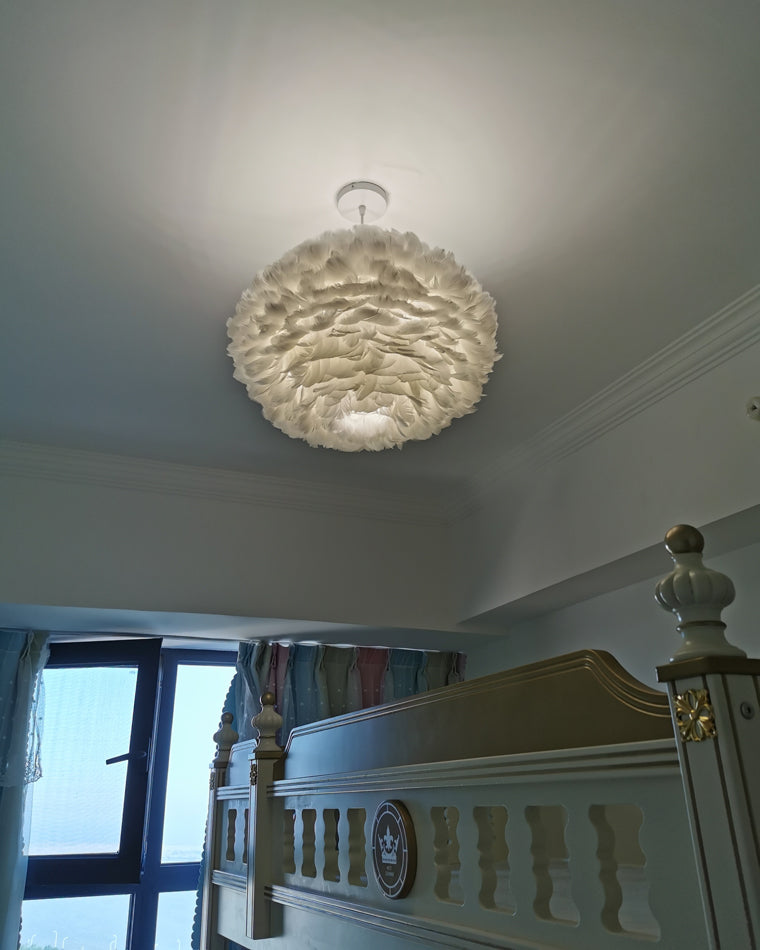 WOMO Feather Cloud Pendant Light-WM2217