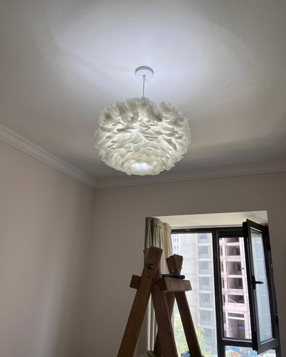 WOMO Feather Cloud Pendant Light-WM2217