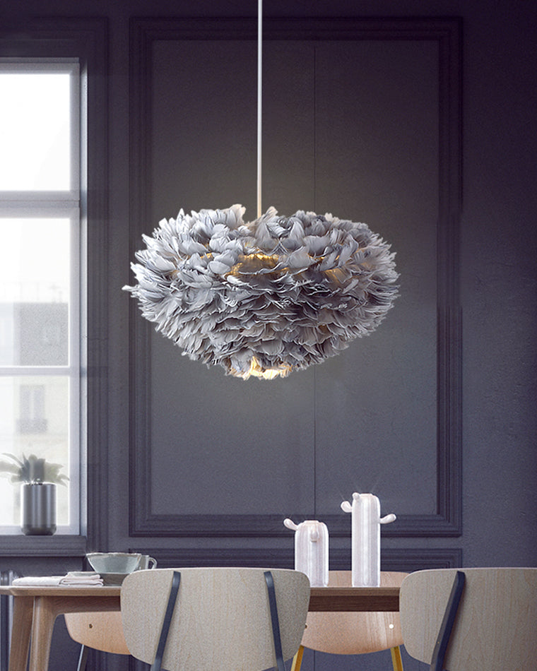 WOMO Feather Cloud Pendant Light-WM2217