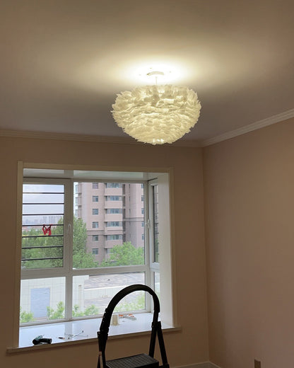 WOMO Feather Cloud Pendant Light-WM2217